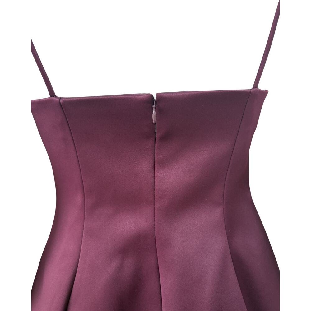 Marc Jacobs Mini Satin Tulip Dress 2 XS S - Picture 6 of 9